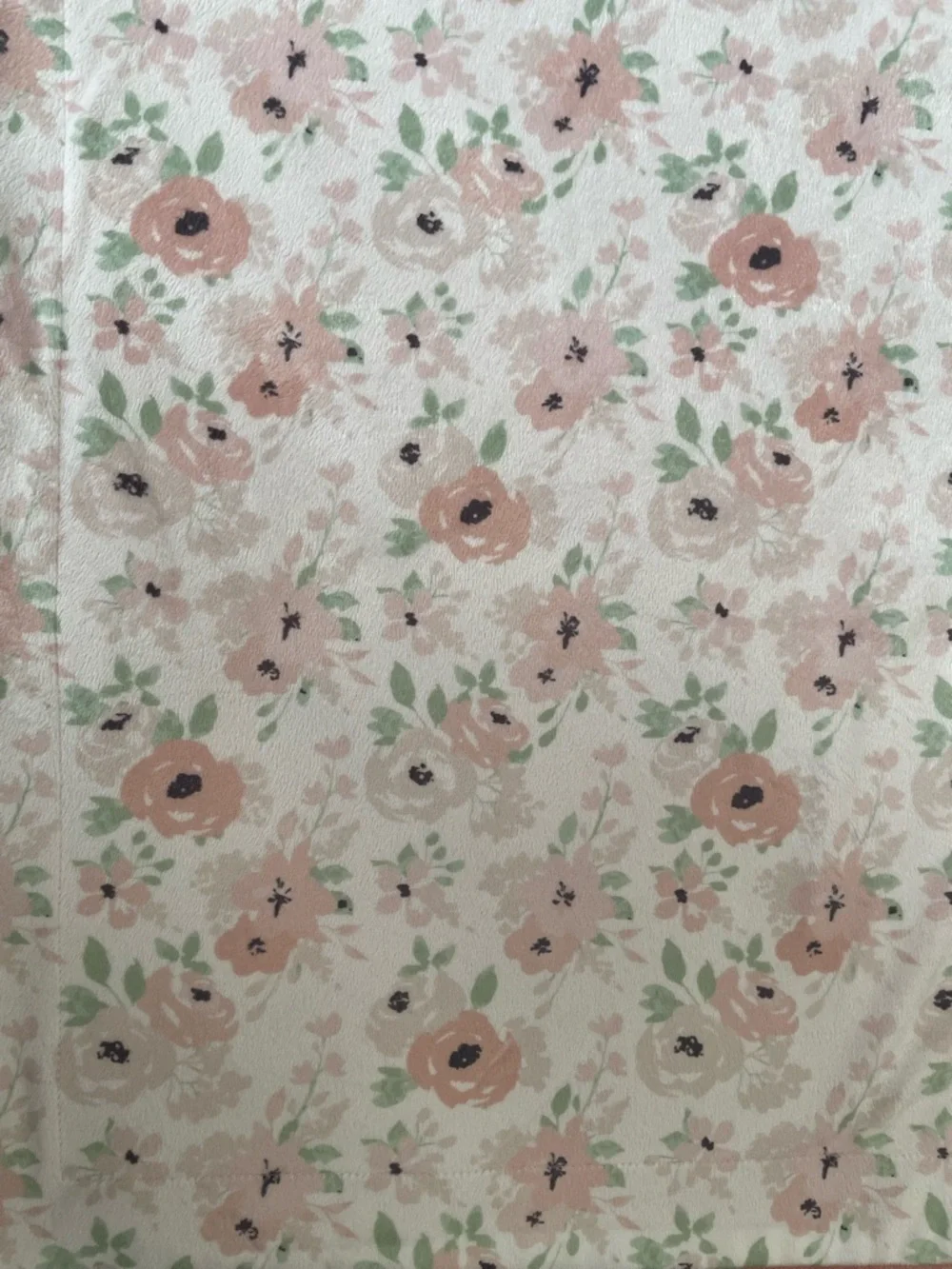 Lila & Jack Lullaby Floral Soft Pink Baby Blanket EUC  31x40 inches